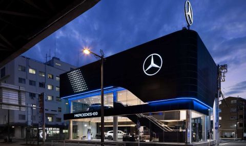 Mercedes отвори шоурум само за електромобили - 1