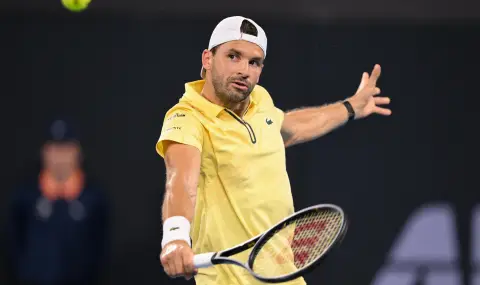 Григор Димитров загуби от Феликс Оже-Алиасим след "внезапна смърт" на турнира Ultimate Tennis Showdown - 1