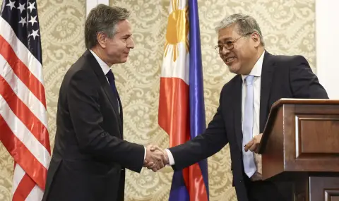 Блинкън и филипинският външен министър обсъдиха в телефонен разговор действията на Китай в Южнокитайско море - 1