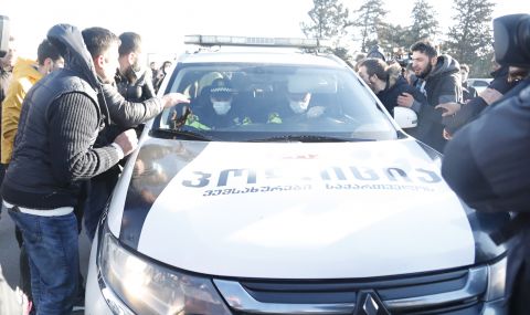 В Грузия арестуваха лидера на основната опозиционна сила - 1