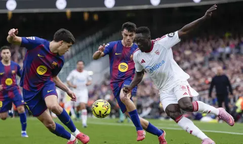 Барселона си върна на Севиля с разгром - 1