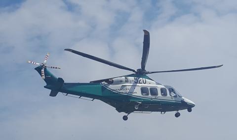 Хеликоптер на "Гранична полиция" откри ниви с 4,5 тона канабис - 1