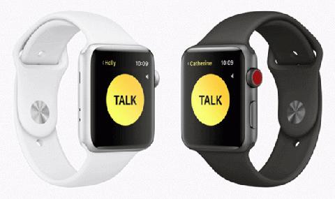 Walkie-Talkie функция за Apple Watch - 1