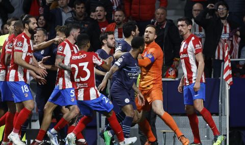 Атлетико Мадрид и Манчестър Сити се избиха за място на полуфинала в Шампионската лига - 1