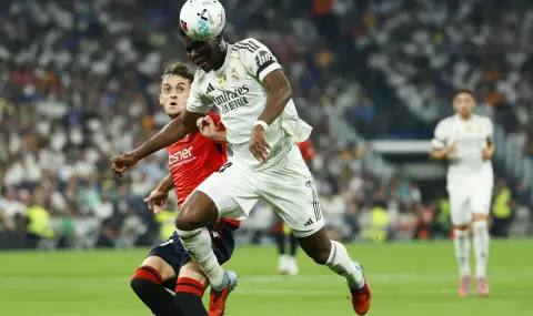 Реал Мадрид стартира с минимална победа над Осасуна в Ла Лига - 1