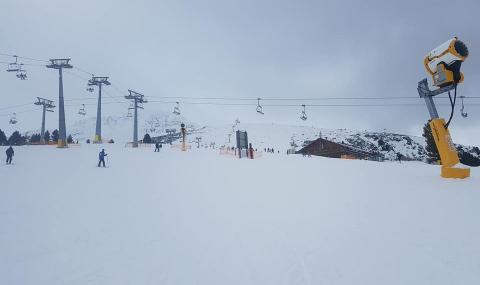 Ураганен вятър затвори ски центъра в Банско - 1