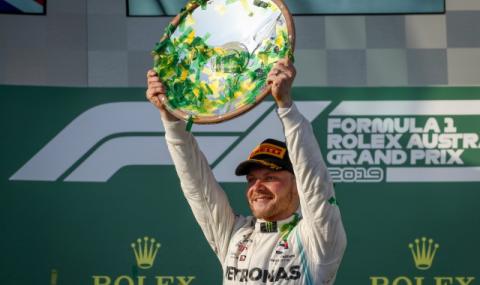 Валтери Ботас спечели Гран При на Австралия - 1