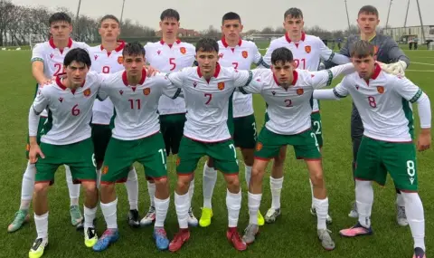 16-годишните таланти на България с престижно равенство с Унгария - 1