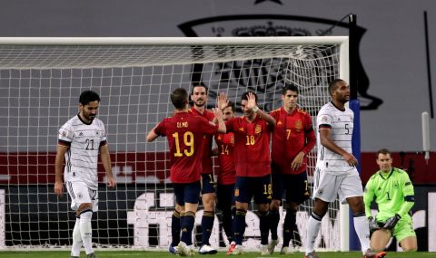 Испания се подигра с Германия в Лигата на нациите, писа им шестица (ВИДЕО) - 1