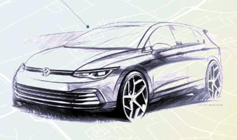 Volkswagen показа новия Golf отвътре - 1