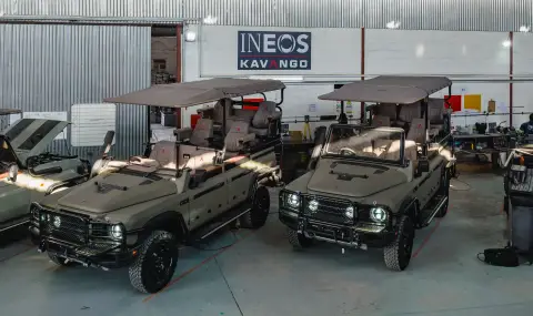 Ineos представи заводски "джип" за сафари - 1