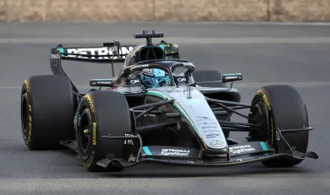 George Russell wins Formula 1 race in Baku - 1