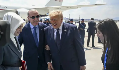Erdogan organizes imperial welcome for Trump  - 1