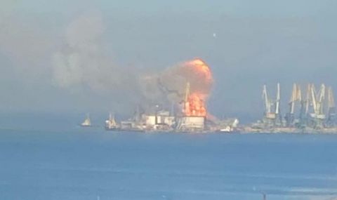 Украйна унищожи руски кораб - 1