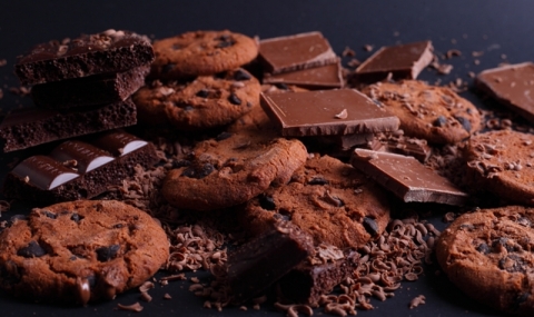 Шоколадови бисквити без брашно и захар - 1