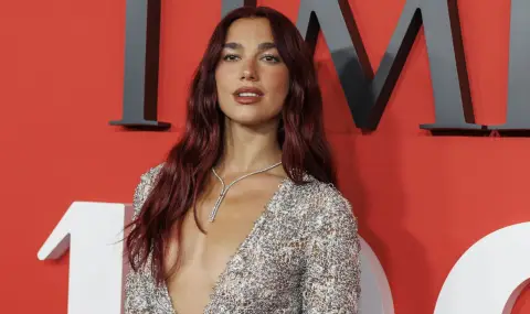 Дуа Липа празнува 30-ия си рожден ден с изрязана бяла рокля (СНИМКИ) - 1