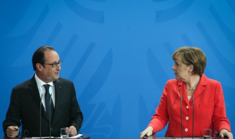 Оланд и Меркел: Вратата е отворена за Гърция - 1