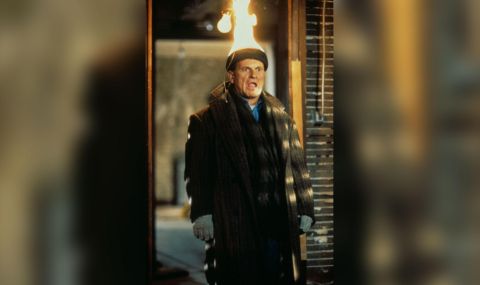 Главата на актьора Джо Пеши наистина се подпалила в една от сцените на "Сам вкъщи 2" (ВИДЕО) - 1