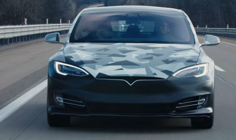 Американци изминаха 1210 километра с Tesla с експериментална батерия - 1