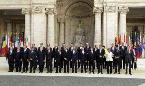 Лидерите на ЕС с декларация за единство - 1