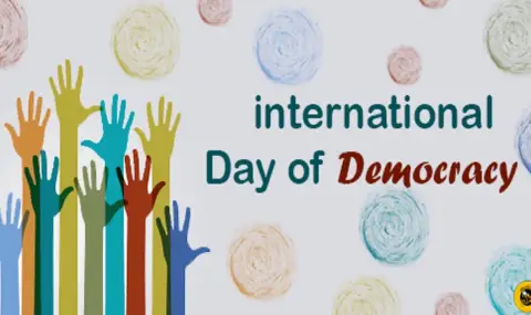 September 15: We celebrate the International Day of Democracy  - 1