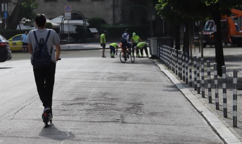 Протест срещу решението "Съборна" да стане пешеходна зона - 1