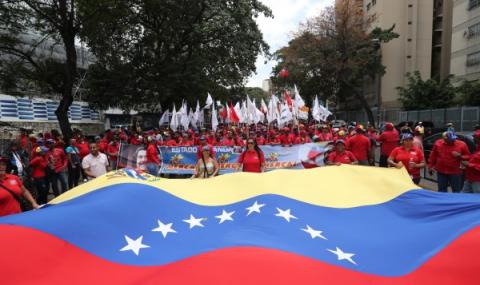 Сблъсъци на протести във Венецуела - 1