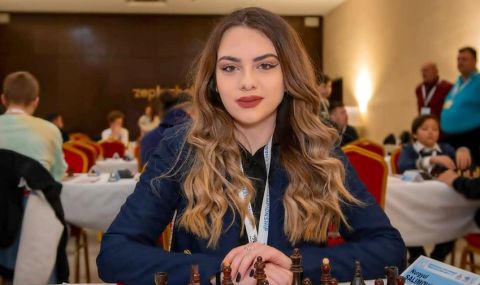 Индивидуално злато за Нургюл Салимова на Европейското по шахмат - 1