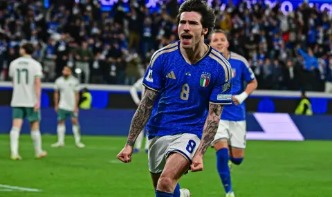 Италия триумфира над Северна Ирландия и се доближи до Световното първенство - 1