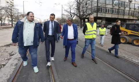 Васил Терзиев: Движението по бул. "Александър Стамболийски" ще бъде пуснато до два месеца 