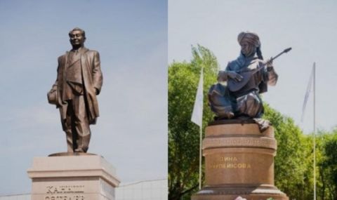 В Нур Султан са издигнати паметници на Каниш Сатпаев, Дина Нурпеисова и лидерите на „Алаш Орда“ - 1