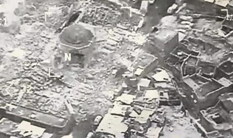Ислямска държава: САЩ взривиха джамията Ан Нури (ВИДЕО) - 1