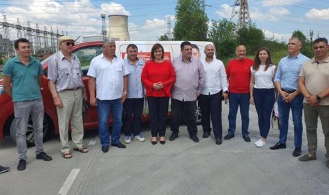 Корнелия Нинова от Раднево: Ние сме гарант за сигурност, стабилност и предвидимост за хората - 1