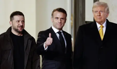 The meeting between Macron and Trump with Zelensky lasted 20 minutes  - 1