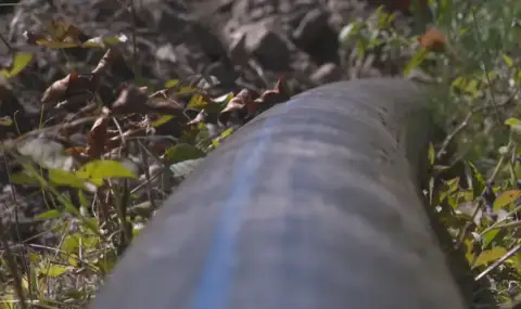 In a village near Svoge, they built a 500-meter above-ground water pipeline in just three days  - 1