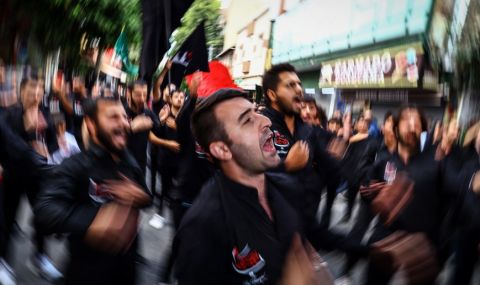 Сблъсък на протестиращи с полиция по време на екопротест в Турция - 1