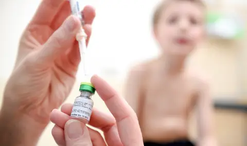 Заразеното с морбили дете е било ваксинирано