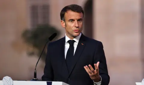 Macron to wean Europe off US weapons, launches French  - 1