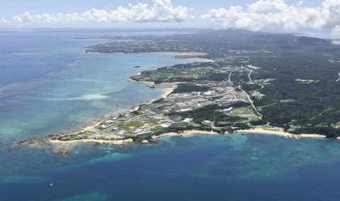 Американски изтребител се разби край Окинава - 1