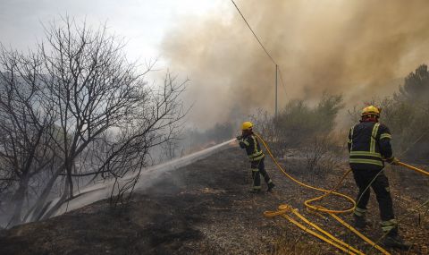 Горските пожари в Испания продължават и днес - 1