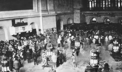 24 октомври 1929 г.: Черният четвъртък на Уолстрийт - 1