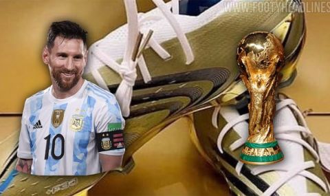 Появиха се снимки на обувките, с които Лионел Меси ще играе на Мондиал 2022 - 1