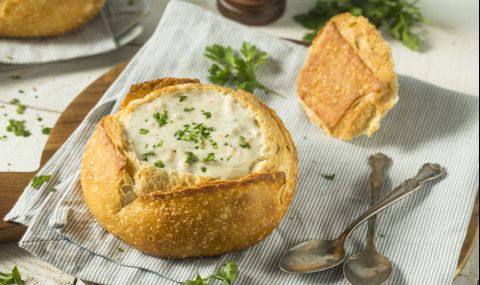 Рецепта на деня: Крем супа в хлебче - 1