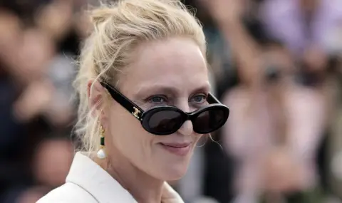 55-годишната Ума Търман е лицето на новия брой на списание InStyle (СНИМКА) - 1