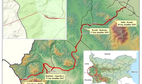 НКЖИ избра изпълнител по два проекта от Коридор VIII