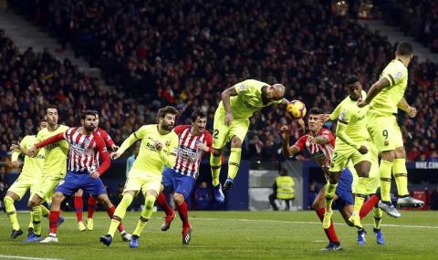 Късен гол на Дембеле спаси Барселона срещу Атлетико (Мадрид) - 1