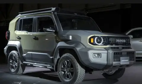 Here is the new Toyota Land Cruiser FJ  - 1