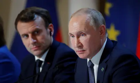 Макрон заплаши Путин: В Украйна може да са необходими „операции на терен“ - 1