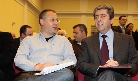 Първанов рамо до рамо със Станишев в Перник, не иска да става депутат - 1