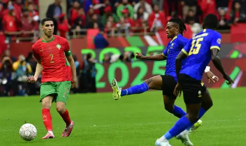 Мароко триумфира срещу Танзания и се класира за четвъртфиналите на Купата на африканските нации - 1